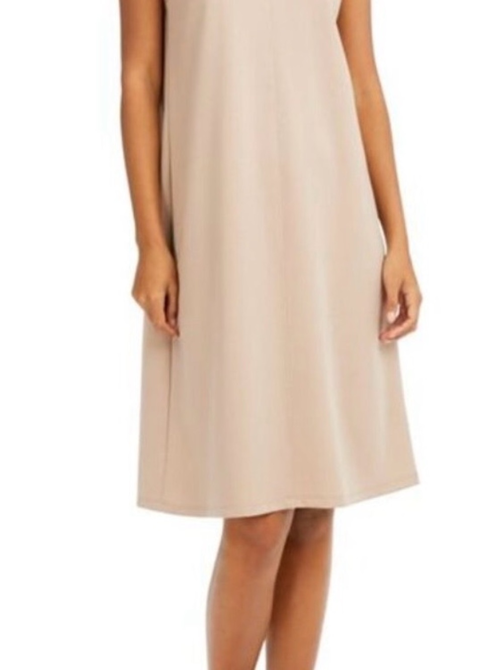 Eileen Fisher V-Neck Shift Dress – Size Large